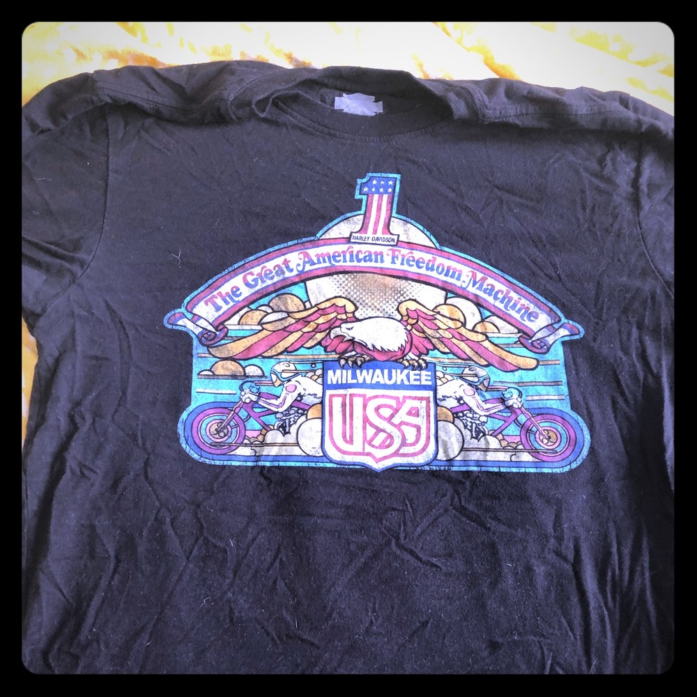 Harley Davidson freedom machine T-shirt
